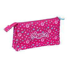 Famosa Large Capacity Multifunctional Pinypon Triple Pencil Case | Compact Pencil Case Perfect For School, Office And Travel | Modern And Design - Multicolor - Ver 2