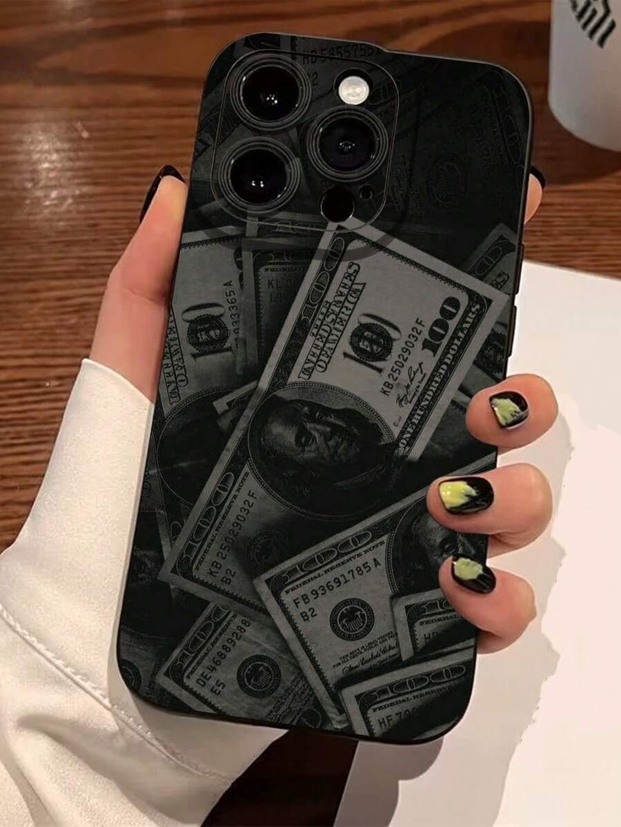 现金图案液态硅胶手机壳，全包保护，防震防摔，TPU软胶材质，兼容 16/11/12/13/14/15/15 Pro/15 Plus/15 Pro Max/7 Plus/8 Plus/X/Xs Max/Xr/11 Pro/12 Pro/13 Pro/14 Pro/12 Mini/13 Mini/11 Pro Max/12 Pro Max/13 Pro Max/14 Pro Max/14 Plus/6/6s/6 Plus/7/8/16 Pro/16 Plus/16 Pro Max/SE&Galaxy/A54/A14/A12/A13/A15/A32/A33/A24/A52S/S20/S21/S22/S23/S24/S23 Plus/S24 Ultra，防水防刮。 - 彩色 - 查看 1