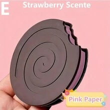 80صفحة/مجموعة دفتر ملحوظات جيب مزين بتصاميم الشوكولاتة والقشدة والفراولة العطرية، بشكل بسكويت وكعكة، قابل للتمزيق، هدية ممتعة للأصدقاء والمكاتب ،لوازم مدرسية