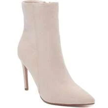 Elegant Pointed Toe Ankle Boots, Suitable For Commuting - Beige - View 1