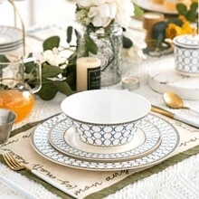 15 Pieces Elegant Ceramic Tea Service Set For 4,Tea Cup Set With Teapot, Sugar Bowl, Creamer Pitcher And Gifts Box, For Home Afternoon Tea Leisure.