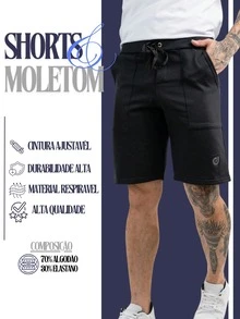 Men Shorts - 灰色 - 查看 4