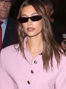 1pc Women Oval Small Frame Classic Minimalist Multicolor Narrow Frame Retro European And American Street Style Outdoor Ins Decor Vacation Travel Fashion Fashion Glasses Y2KFest Music Fest For Summer Beach Vacation,Outdoor,Travel Preppy Style For Back To School