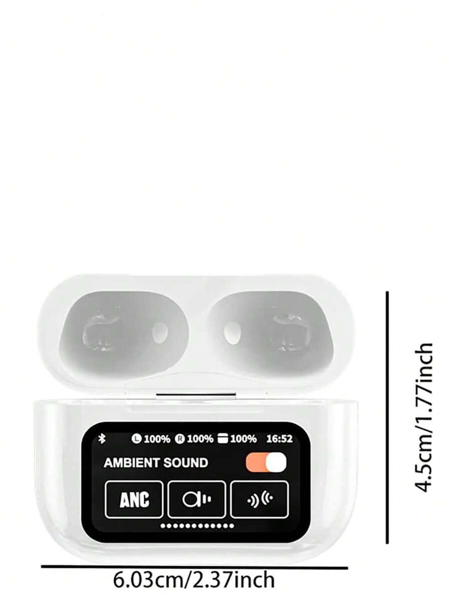 Smart Touch Control ANC Active Noise Cancelling Wireless Earphones