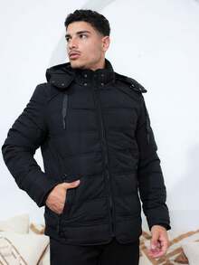 Men's Padded Bobojaco Jacket - 黑色 - 查看 1