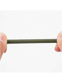 2 Packs Elastic Bungee Cord With Aluminum Alloy Carabiner Clips, Multipurpose Stretch Rope For Camping, Tent Fastening, Clothesline, Luggage Securement - Shock Cord For Outdoor Hiking And Travel Accessories