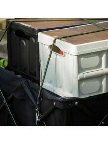 2 Packs Elastic Bungee Cord With Aluminum Alloy Carabiner Clips, Multipurpose Stretch Rope For Camping, Tent Fastening, Clothesline, Luggage Securement - Shock Cord For Outdoor Hiking And Travel Accessories