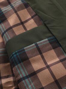 [Primavera/Verano] Chaqueta casual con cremallera para hombre, deportes, colores sólidos (burdeos, verde, gris), eslogan, regalo para novio, tops delgados de hombre para primavera y otoño, capucha desmontable, resistente al viento, cortavientos, múltiples bolsillos, chaqueta con estampado de letras para hombres en otoño/invierno - Verde militar - Ver 9