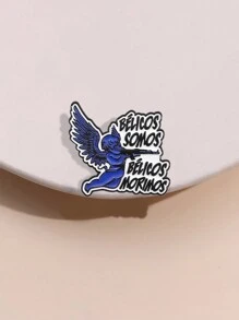 1 pieza Broche metálico de forma de ángel único para gorra de golf, insignia de gorra de béisbol de dibujos animados y divertida, regalo exquisito para mejores amigos, adecuado para uso diario de hombres y mujeres