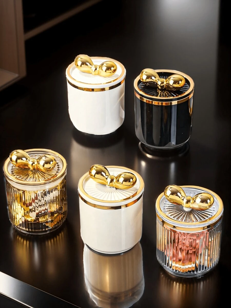 1pc Plastic Multipurpose Kitchen Storage Canister