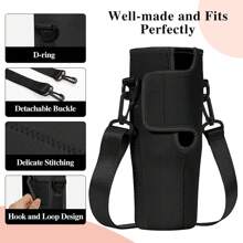 Estojo para copo de 1200 ml e 40 onças, capa para copo, capa para copo de material de mergulho, capa protetora para copo de alça de carro, alça diagonal ajustável, adequada para viagens ao ar livre, condicionamento físico, uso diário.