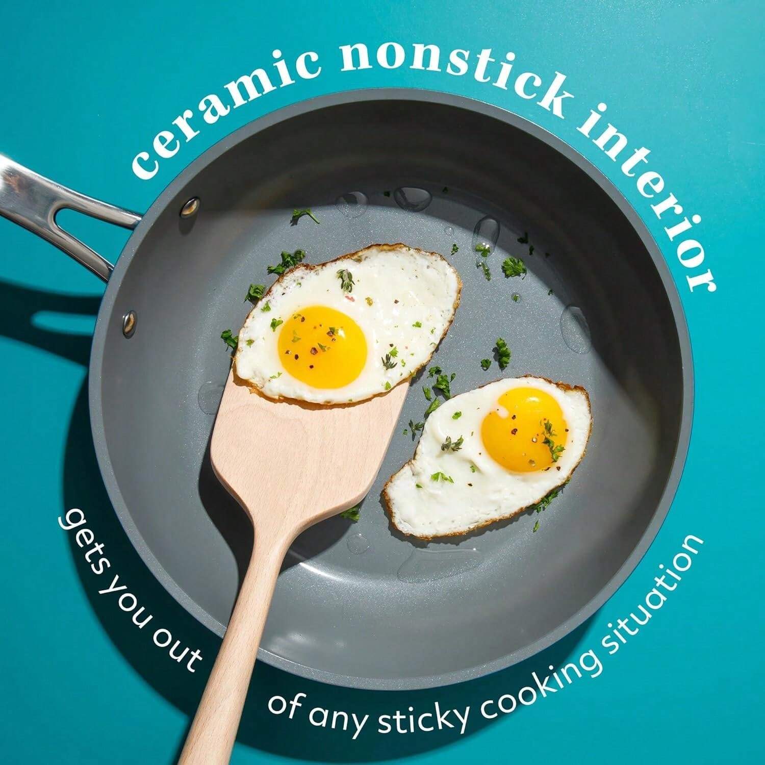 Sur La Table Kitchen Essentials 10 Piece PFA Free Titanium Ceramic