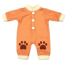 1 件 12 英寸/30 厘米玩具娃娃衣服玩具公仔配件娃娃活力彩虹独角兽元素风格儿童礼物狐狸系列涤纶材料，带配件，适合娃娃/娃娃收藏家，24 英寸娃娃，Gabby 的娃娃屋，娃娃>硅胶 - 多色 - 查看 23