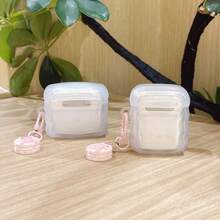 萌熊适用于Airpods Pro苹果蓝牙无线耳机保护壳1/2代3代耳壳 - 粉紅熊+掛件 - 查看 11