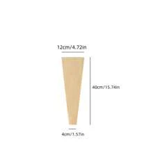 50 套透明花束套装，蜜蜂和树叶主题，棕色纸质花卉包装，适合婚礼、生日、毕业典礼和母亲节礼物 - 彩色 - 查看 8