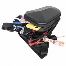 CHCYCLE Motorcycle Leg Bag For Men Women, Thigh Bag, Drop Leg Bag, Multifunctional Leg Pouch For Cycling Hiking Camping Fishing Travel - Black - View 4