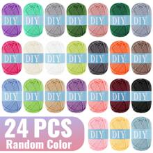 Beginner Yarn, Random Color, Without Tools, Visible Stitches, Unisex Crochet Yarn For Hand Knitting Hats, Scarves & Stuffed Toys - DIY Sewing Supplies - View 8