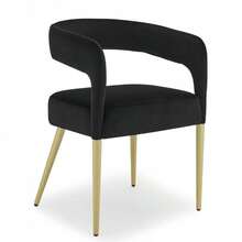 Flannelette Material Single Leisure Chair ,Comfortable Cushioned Single Leisure Chair,Chair Backrest Hoow Wih Armrests,Sutable For Living Rooms,Bedrooms And Dining Rooms:The Chair Is Sized To Fit Into Any Space And Provides The Support And Comfort You Need To Read, Rest Or Work For Short Periods. And It Is Also Very Convenient When Handling And Moving, And Can Adjust Its Position Without Effort To Adapt To Different Use Scenarios - 黑色 - 查看 9