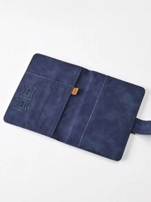 1/2pcs Fashion PU Leather Passport Covers Portable Passport Holder Flight Ticket Clip ID Holder Travel Organizer For Travel And Flight For Men And Women Passport Case Travel Accessories