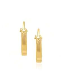 Rommanel Gold Plated Hoop Earring - 520293 - 金色 - 查看 2