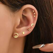 Piercings - 金色 - 查看 5