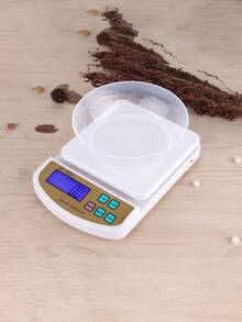 1 chiếc Cân nhà bếp kỹ thuật số, Cân thực phẩm điện tử thông minh LCD bằng thép không gỉ 22,05lb/0,04oz, Cân cà phê, Cân gram nhỏ để nướng bánh và trang sức, Màn hình LCD, Phụ kiện nhà bếp - Nhiều màu - Xem 6