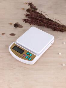 1 chiếc Cân nhà bếp kỹ thuật số, Cân thực phẩm điện tử thông minh LCD bằng thép không gỉ 22,05lb/0,04oz, Cân cà phê, Cân gram nhỏ để nướng bánh và trang sức, Màn hình LCD, Phụ kiện nhà bếp - Nhiều màu - Xem 5