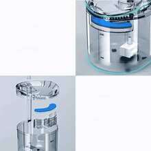 Drinking Fountain Water Fountain Cat Dog Pet Dog 2 L USB Filter - Trong sáng - Xem 9