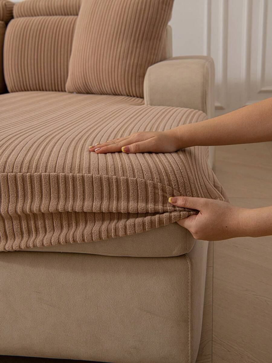 1 pezzo Copri cuscino elastico e antiscivolo per divano, protettore per divano lavabile in lavatrice a prova di polvere, adatto per camera da letto, ufficio, soggiorno, divano a forma di L a 1/2/3/4 posti