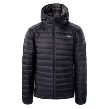 Hi-Tec Mens Cash Quilted Padded Jacket (Black) - 160gsm - Black - View 1