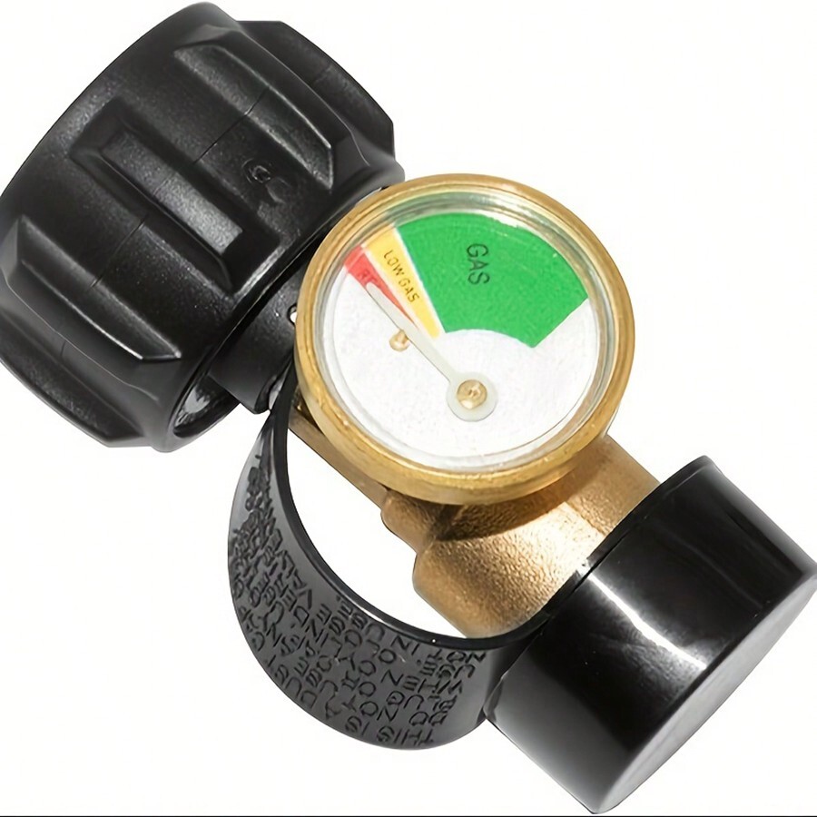 Adapter With Propane Tank Gauge Level Indicator, Connectors With Gas