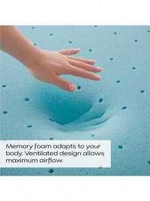 Memory Foam Mattress Topper-2,3 Or 4" Gel Infused Ventilated Design Mattress Pad - 雙 - 查看 5