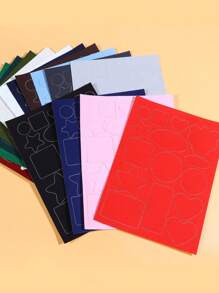 Parche geométrico de nailon adhesivo para reparar abrigos de plumas, impermeable, sin desprendimiento, alta adherencia, Día de San Valentín