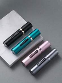 1pc 5ml Refilled Perfume Bottle With Spray Fragrance Pump Box Portable Travel Empty Cosmetics Container Mini Spray Atomizer Bottle, Bottom Filled With Portable Perfume Spray Empty Bottle - Multicolor - View 4