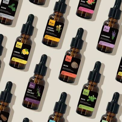 1 件空气清新剂，香薰精油，植物精油用于加湿器扩散器水果花香薰香薰油，薰衣草玫瑰，客厅和浴室除臭清新剂情人节情人用品婚礼物品