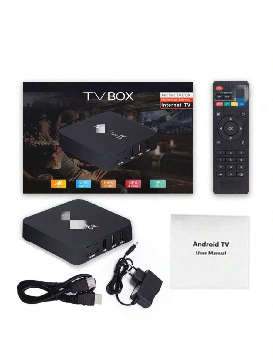 Android TV Box 4k, X96 Mini Android 11.0 Smart Box, Streaming Media Player, Amlogic S905W2 Quad Core RAM 1GB ROM 8GB, Dual 2.4G/5.8G WiFi, HDR+ Smart Home Box para TV con control remoto de TV