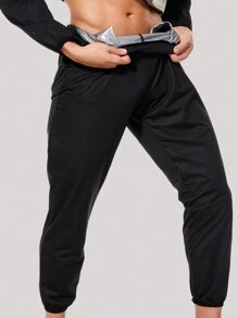 1Set Sauna Suit For Men Sweat Suits Gym Workout Exercise Sauna Jacket Pants Full Body For Men Sporty Workout Fitness
