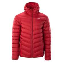 Hi-Tec Mens Salrin Quilted Padded Jacket (Merlot/Anthracite) - 220gsm - Red - View 1