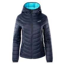 Hi-Tec Womens/Ladies Nahia Quilted Jacket (Sky Captain/Blue Atoll) - Navy Blue - View 1