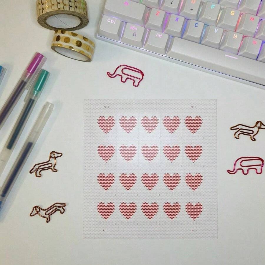 Made Of Hearts Sheet Of 20 Forever First Class Postage Stamps Wedding