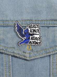 1 pieza Broche metálico de forma de ángel único para gorra de golf, insignia de gorra de béisbol de dibujos animados y divertida, regalo exquisito para mejores amigos, adecuado para uso diario de hombres y mujeres