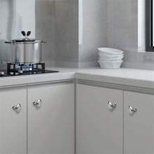 Pack Of 20 Gold Minimalist Single Hole Cabinet Drawer Pull Handle, Round Furniture Knob For Cabinet & Wardrobe Doors Drawer Knobs, Highly Attractive Cabinet Knob Pull Minimalist Handle , Stainless Steel Kitchen Cabinet Vintage Handle, Cabinet Bathroom Modern Door Handle,Kitchen Creative Drawer Furniture Hardware