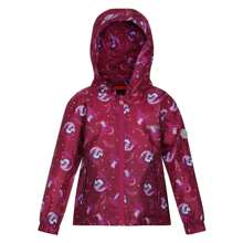 Regatta Kinderen Peppa Pig Packaway waterdichte jas (Raspberry Radiance)