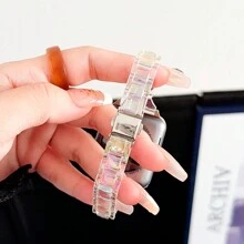 2-Pcs Apple Watch Apple Watch Strap Iwatch9 Magic Laser Small Waist 12mm Slimming Strap - Multicolor - View 10