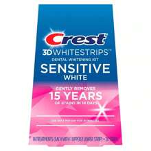 3D Whitestrips Dental Whitening Kit Sensitive White 28 Strips - Multicolor - View 2