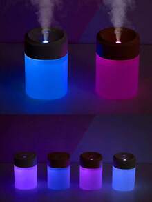 小型家用空气加湿器、台式紧凑型 USB 加湿器、迷你车载加湿器 - 彩色 - 查看 5