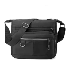 Luxury Large One Shoulder Bag Crossbody Bag Backpack Reinforced Crossbody Bag - 黑色 - 查看 1