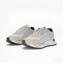 Puma Mirage New Sports Retro Chunky Sneakers Wear-Resistant Cushioning Breathable Casual Shoes - Khaki - View 3