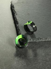 2-4 件装硅胶耳塞柔性耳道塞拉伸器扩张器双喇叭肉耳穿刺饰品男女皆宜