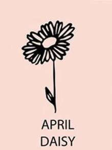 带有诞生石的个性化花朵项链，银色空心不锈钢花朵吊坠项链，定制珠宝，生日礼物，送给她的个性化礼物，圣诞礼物个性化礼物 - 銀色 - 查看 9